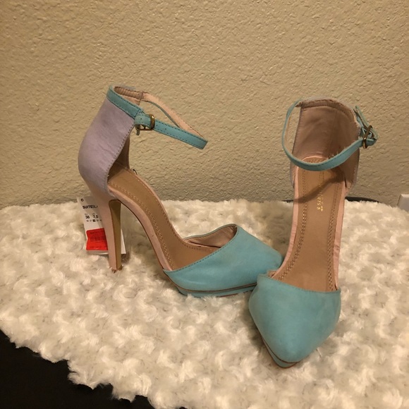 suite blanco Shoes - Pastel Suite Blanco Heels Size 7.5